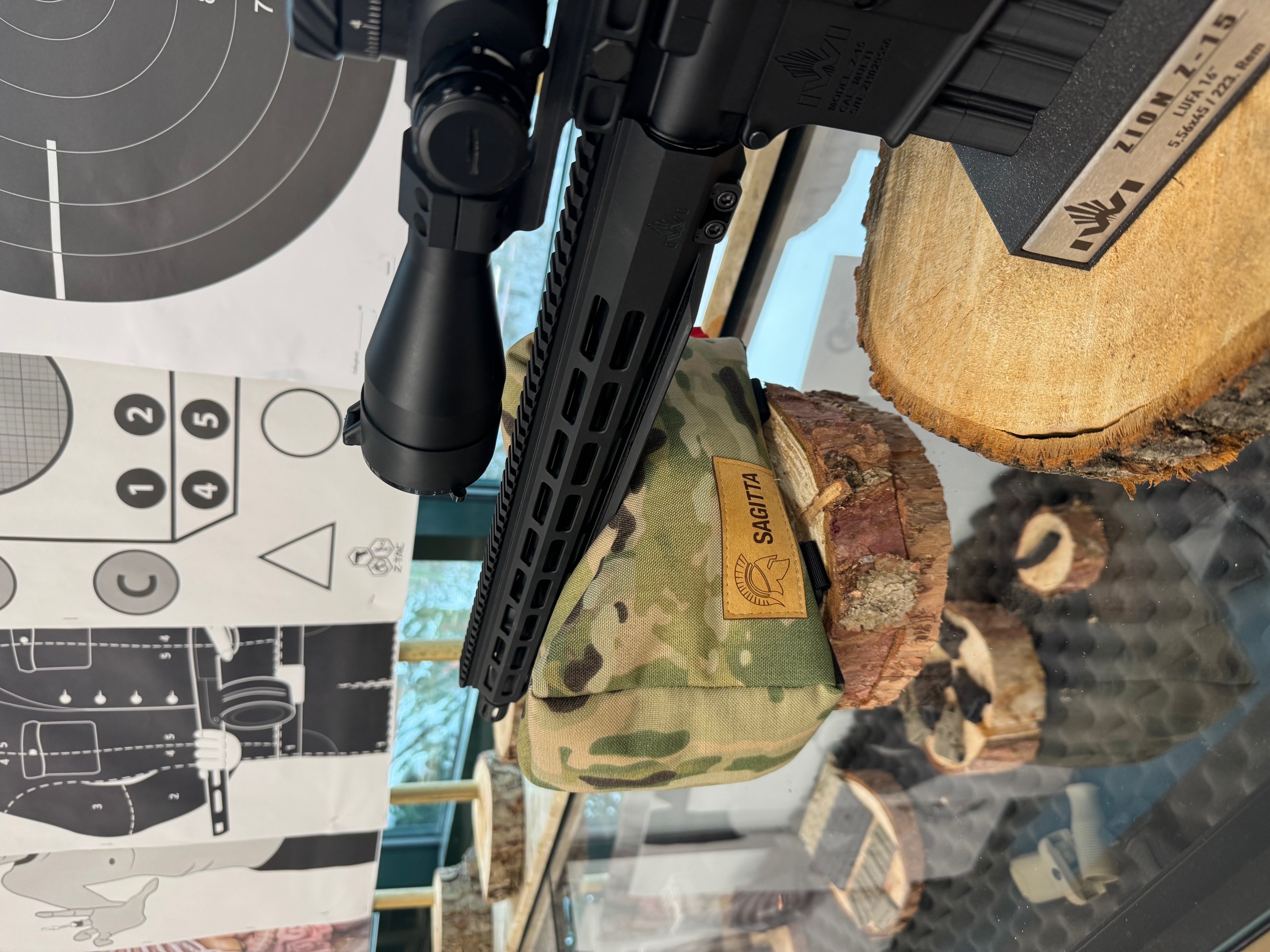 Autorskie wypełnienie do poduszki strzeleckiej Sagitta