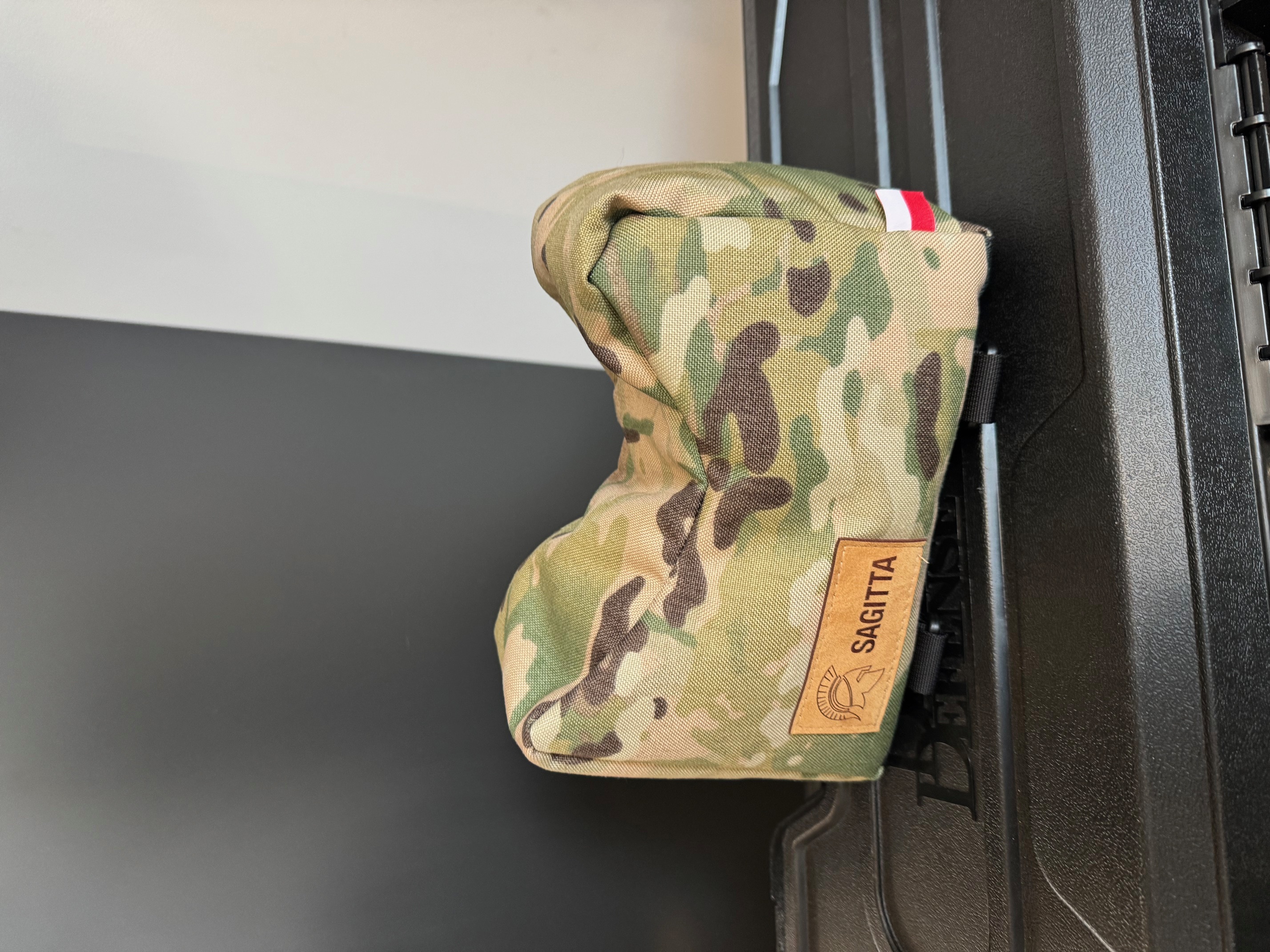 Worek strzelecki Sagitta na strzelnicy sportowej